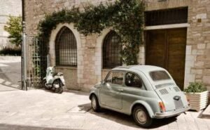 Umbria in a vintage car: a journey through time